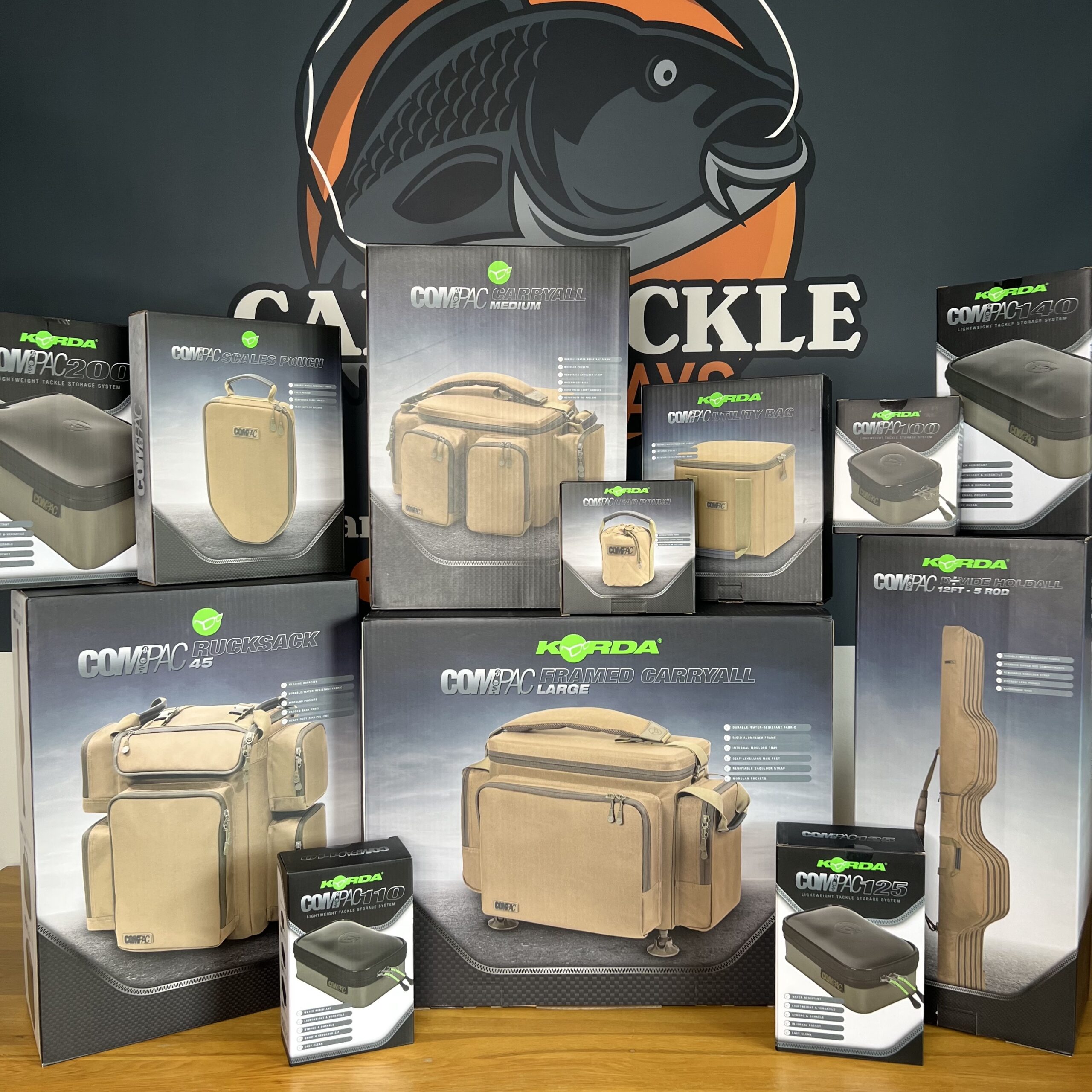 Huge Korda Compac Luggage Bundle Carp Tackle Giveaways