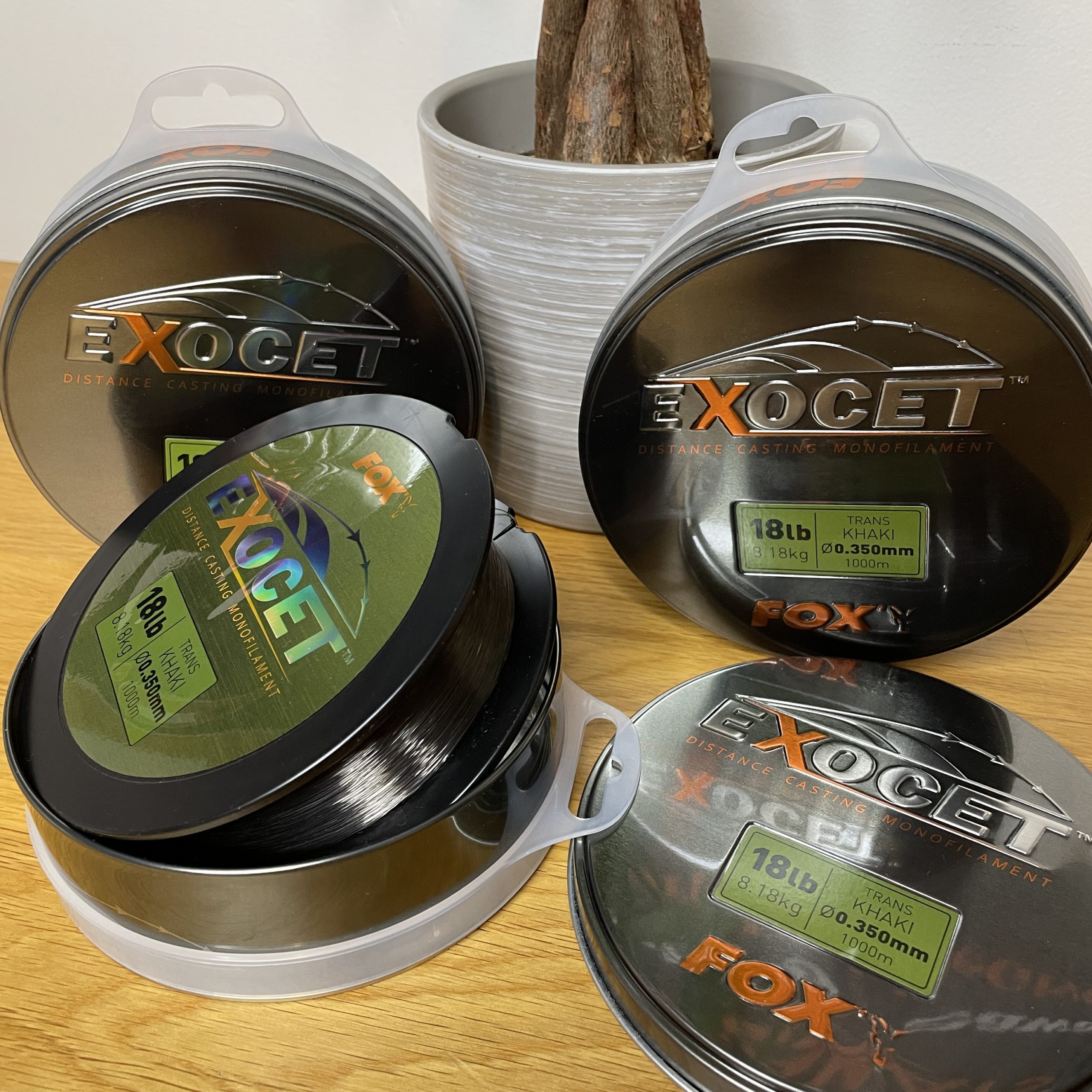 Fox Exocet Mono Fluoro Orange – High Visibility Monofilament Carp Fishing Line