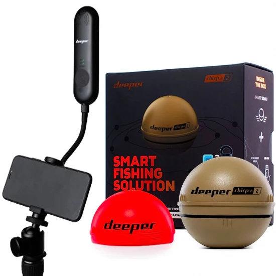 Deeper Chirp Castable And Portable WiFi Fish Finder Depth, 49% OFF