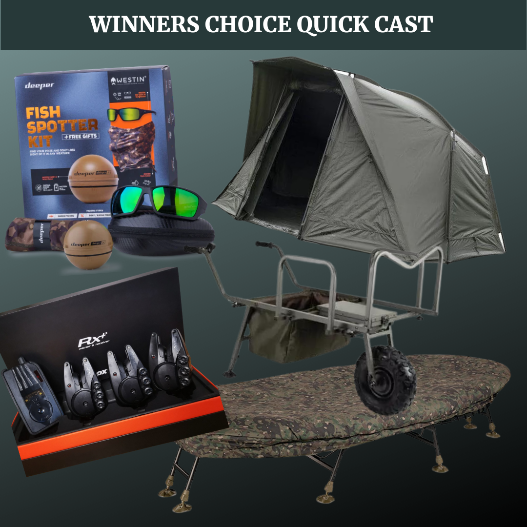 Quick Cast Bolves QUICK CAST Winners Choice | Carp Tackle Giveaways